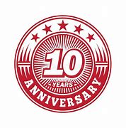 Image result for 10 Years Strong Logo