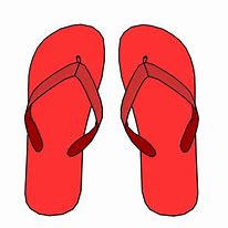 Image result for Red Flip Flop Clip Art