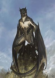 Image result for Dragon Humanoid Monster