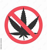 Image result for No Marijuana Sign