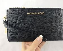 Image result for Michael Kors Medium Double Zip Phone Crossbody Leather