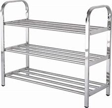 Image result for Stainless Steel Shoe Rack