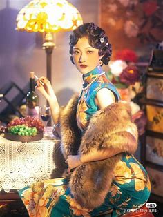 Source : ✨超级无敌小安琪✨ | Old shanghai style, Chinese style dress, Old shanghai