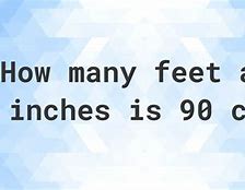 Image result for 90 Cm to Feet