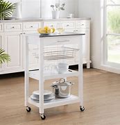 Image result for Kitchen Island Carts with Wheels