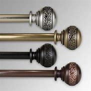 Image result for Decorative Curtain Rods