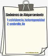 Image result for abigarramiento