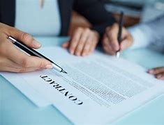 Image result for People Writing a Contract