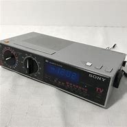 Image result for Sony Alarm Clock Television