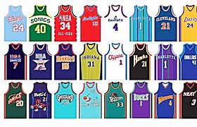 Image result for NBA Throwback Jerseys Teams