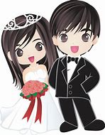 Image result for Black Couple Wedding Cartoon