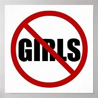 Image result for No Girls Symbol