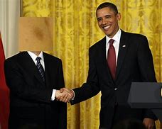 Image result for Obama Shaking Hands White House