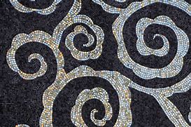 Image result for Grey Stone Mosaic Tiles