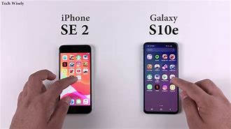 Image result for iPhone SE 2020 vs Galaxy 10E