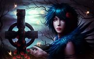 Image result for Anime Dark Gothic Fairies