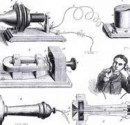 Image result for Alexander Graham Bell Telephone Drawing Easy