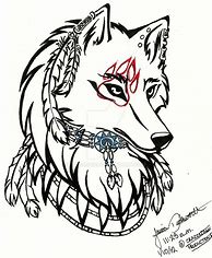Image result for Indian Wolf Drawing