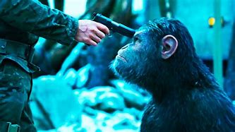 Image result for Caesar Dies Planet of the Apes