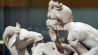 Image result for Pan and Goat Sculpture