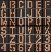 Image result for 7 Inch Number Stencils Printable