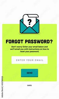Image result for Forgot Password UI Design Website