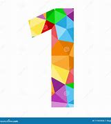 Image result for Colorful Number 1