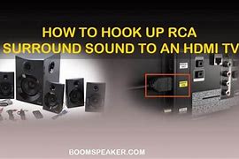 Image result for RCA Sound Bar Hook Up