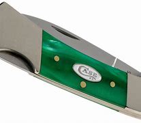 Image result for Rostfrei Stainless Serrated Blade Red Keychain Lockback June Bug Pocket Knife