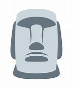 Image result for Moai Happy Emoji