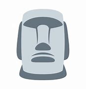 Image result for Chad Moai Emoji