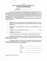 Image result for Sample FIRPTA Forms