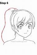Image result for How to Draw Anime Ponytail