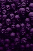 Image result for Gothic Purple Skull Wallpaper