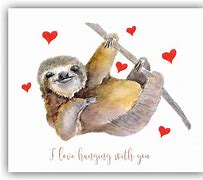 Image result for Sloth Valentine Desktop