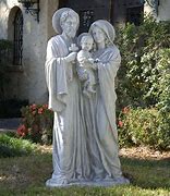 Image result for Fiberglass Outdoor Statue of Holy Family