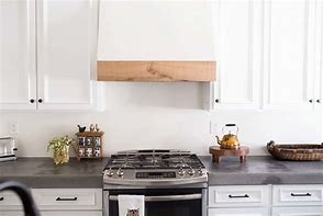 Image result for Kitchen with Wood Range Hood