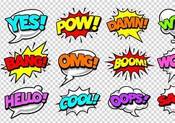 Image result for Pop Art Word Bubbles Speech