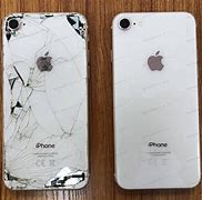 Image result for iPhone 8 Broken Back Glass