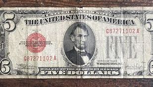 Image result for 5 Dollar Bill Collection