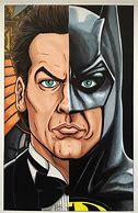 Image result for Bruce Wayne Batman Face