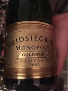 Image result for Heidsieck Co Champagne Gold Top Brut
