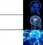 Image result for Galaxy Brain Template