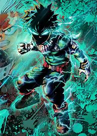 Image result for My Hero Academia Deku Poster