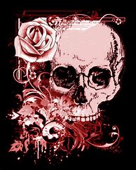 Image result for Gothic Skull with Pink Roses Meaning