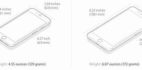 Image result for Vertical Length of iPhone Six