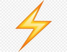 Image result for Thunder Emoji