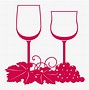 Image result for Wine Glasses and Grapes Clip Art
