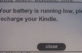 Image result for Kindle Showing Low Battery