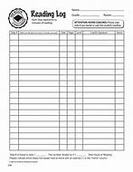 Image result for 100 Book Challenge Reading Log Printable